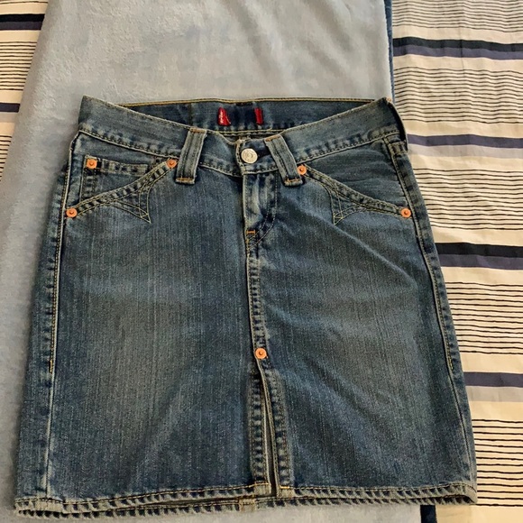 Levi's Skirts Levis Jean Skirt Poshmark
